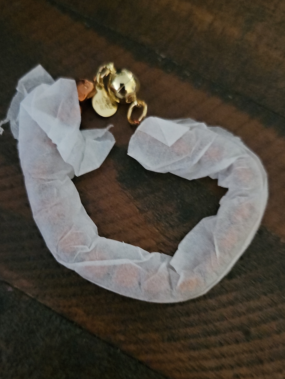 Orange magnetic bracelet